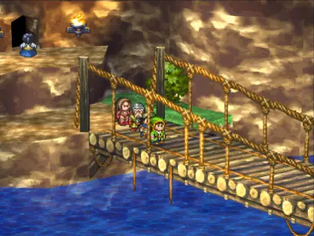 聖風の谷の3Dマップ