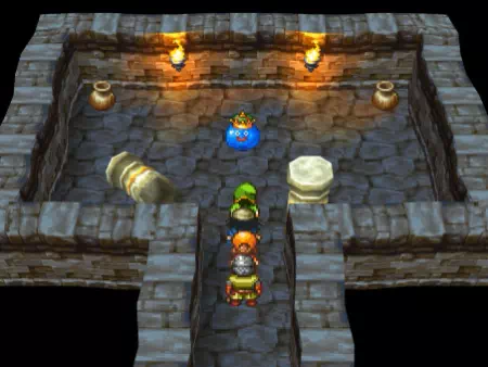 キングスライムと戦うアルス