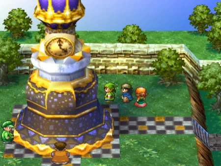 バロックの時計塔