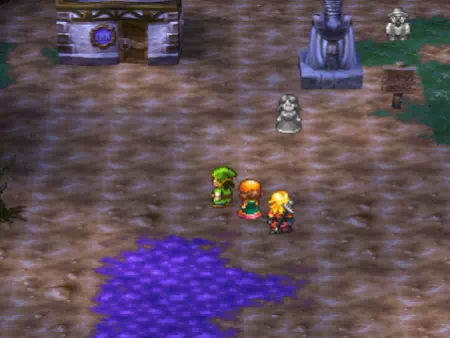 ダイアラックは完全に廃墟と化しており、町の一部には毒沼まで広がっていました。